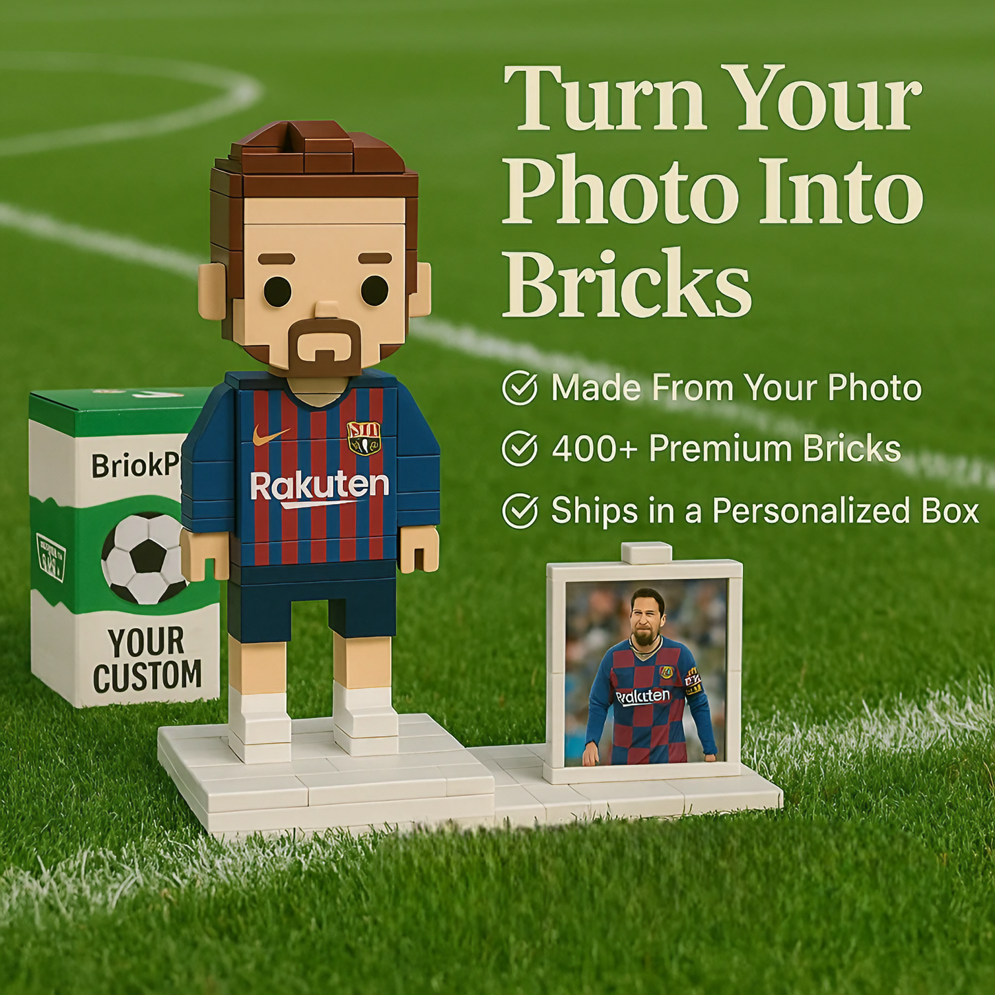 Customizable Footballer with Image